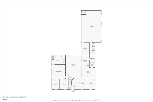 1072 W Secretariat Dr, House other with 4 bedrooms, 5 bathrooms and null parking in Terrell TX | Image 38