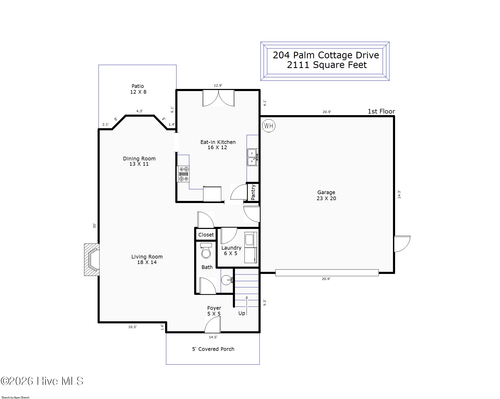 204 Palm Cottage Dr, Hampstead, NC, 28443-9200 | Card Image