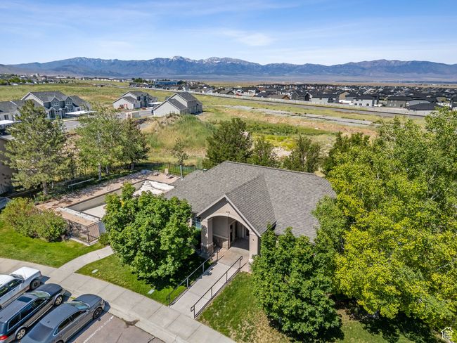 Aerial perspective of suburban area featuring mountains | Image 8