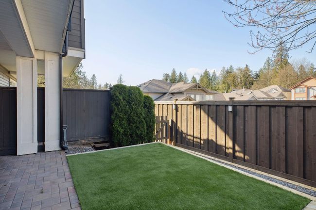 View of yard with a fenced backyard | Image 37