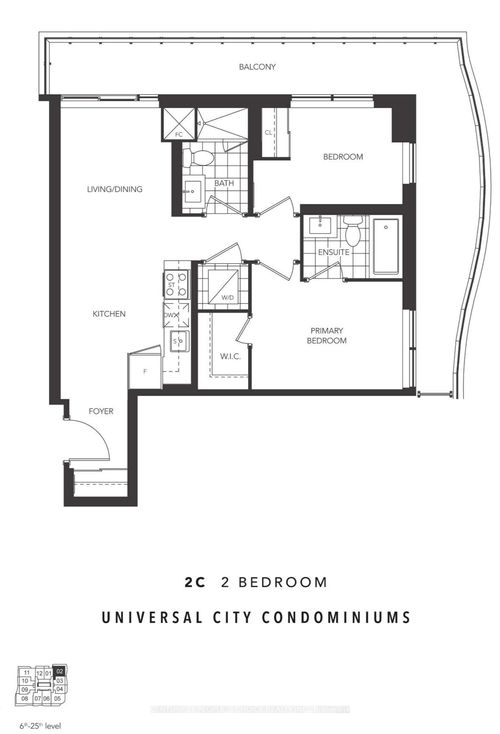 1502-1010 Sandy Beach Rd, Pickering, ON, L1W1Z4 | Card Image