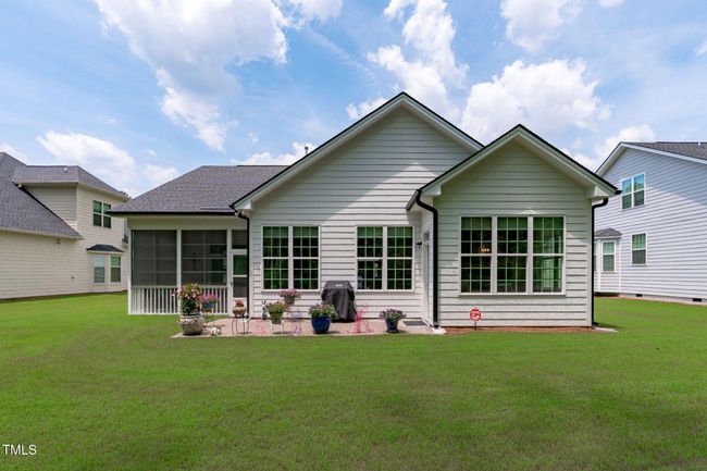 Exterior Back View Of Paver Patio | Image 38