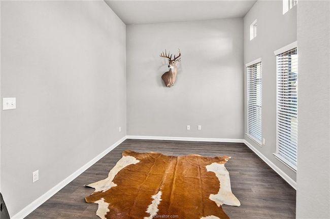 Empty room with dark hardwood / wood-style floors | Image 6