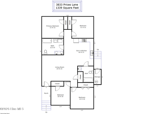 3833 Prices Ln, Wilmington, NC, 28405-4094 | Card Image