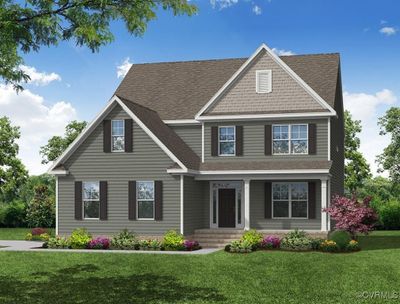 The McDowell features 5 bedrooms, 4.5 baths, a basement and side-load garage. | Image 1