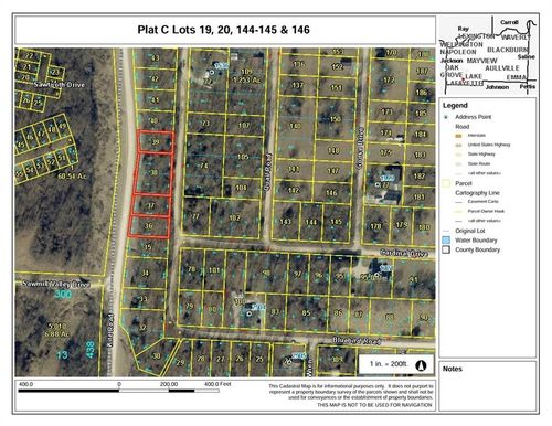 Plat C Lot 19-20&144-146 Bluebird Road, Odessa, MO, 64076 | Card Image