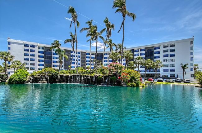 Building Front View and Pond/Waterfall | Image 28