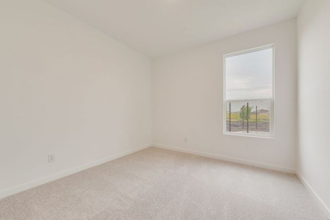 Empty room with light colored carpet and baseboards | Image 14