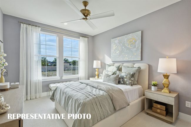 One of several nicely sized guest suites offered in our Stella floor plan! REPRESENTATIVE PHOTO | Image 10