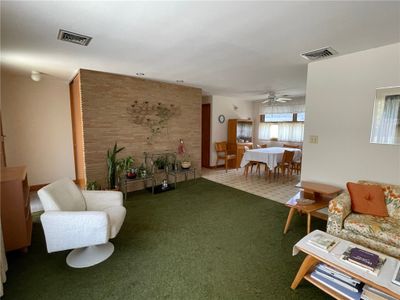 Large Living Room open to the Dinig Room at 163 Chatham St Providence | Image 1