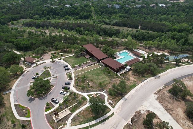 Birds eye view of property with a wooded view | Image 29