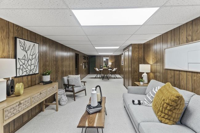 Full view of the lower level rec room. | Image 6