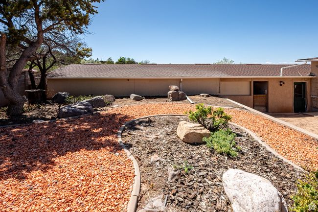 View of home's exterior with a shingled roof | Image 43