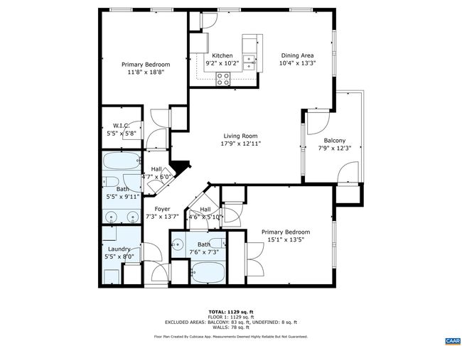 APT-3C - 260 Riverbend Dr, Condo with 2 bedrooms, 2 bathrooms and null parking in CHARLOTTESVILLE VA | Image 21