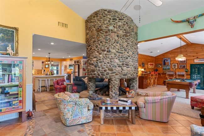 Eye-popper of the Great Room - The Circular Fireplace | Image 12