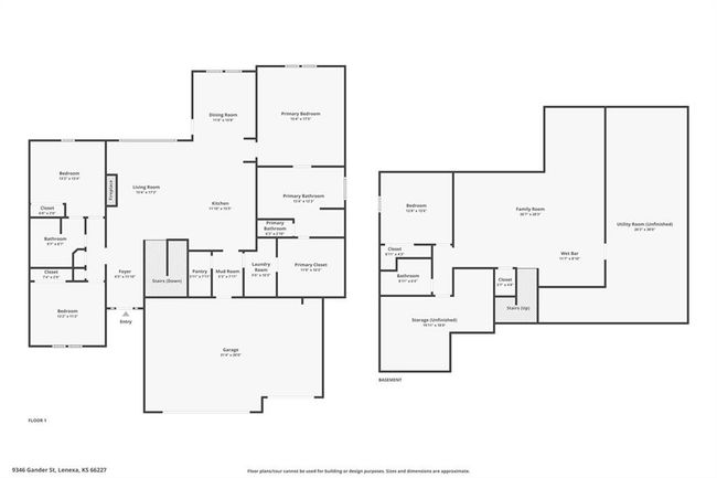 9346 Gander St, House other with 4 bedrooms, 3 bathrooms and null parking in Lenexa KS | Image 52