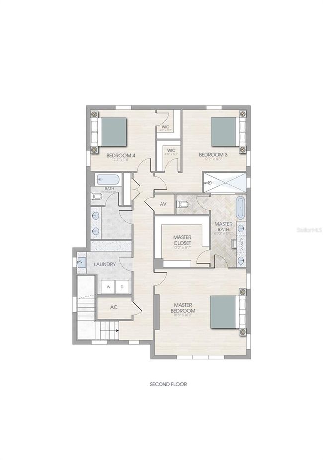 705 W Park Ave, House other with 4 bedrooms, 4 bathrooms and null parking in TAMPA FL | Image 8