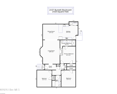2157 Burnett Blvd, Wilmington, NC, 28401-6941 | Card Image