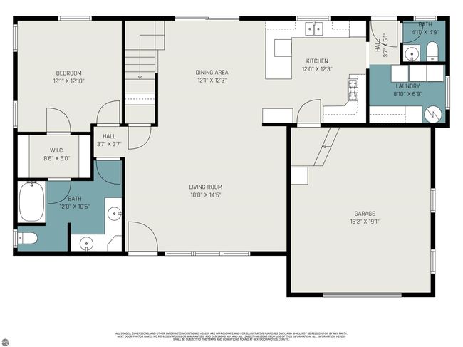 3736 W Mando Ct, House other with 4 bedrooms, 2 bathrooms and null parking in Coleman MI | Image 36