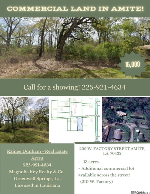 209 W Factory St, Amite, LA, 70422-3418 | Card Image