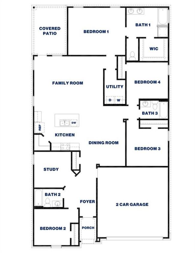 4313 Wallace Falls Dr, House other with 4 bedrooms, 3 bathrooms and 2 parking in Conroe TX | Image 21