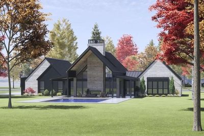 Construction will begin soon on this exquisite Maine modern residence on Autumn River Lane, an established neighborhood located within a short drive or bike ride to Ogunquit Village Center and Ogunquit's Footbridge Beach. | Image 3