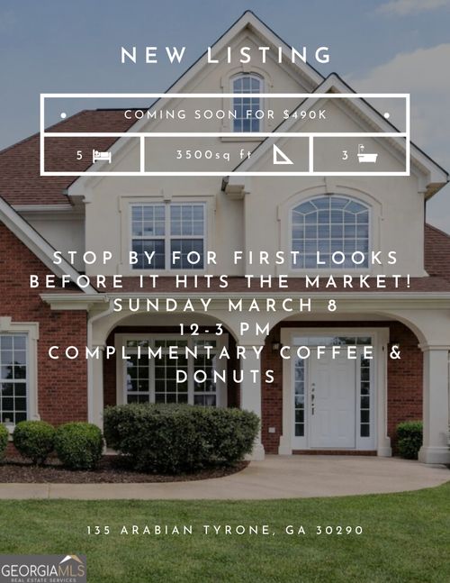 135 Arabian, Tyrone, GA, 30290-1951 | Card Image