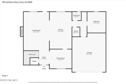209 Sandleton Way, Evans, GA, 30809-5512 | Card Image