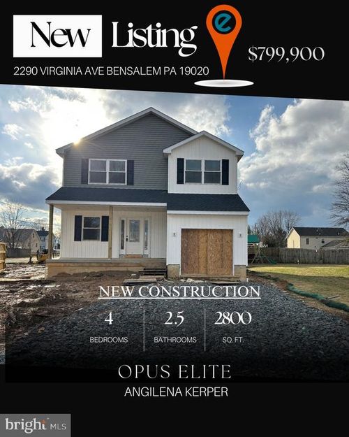 2290 Virginia Ave, BENSALEM, PA, 19020-3573 | Card Image