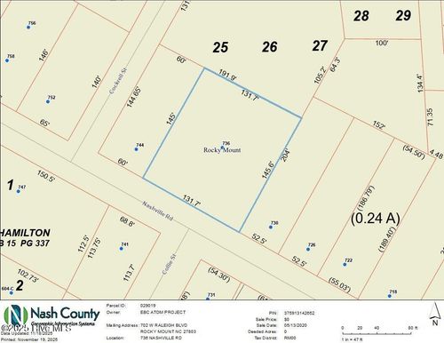 736 Nashville Rd, Rocky Mount, NC, 27803-3323 | Card Image