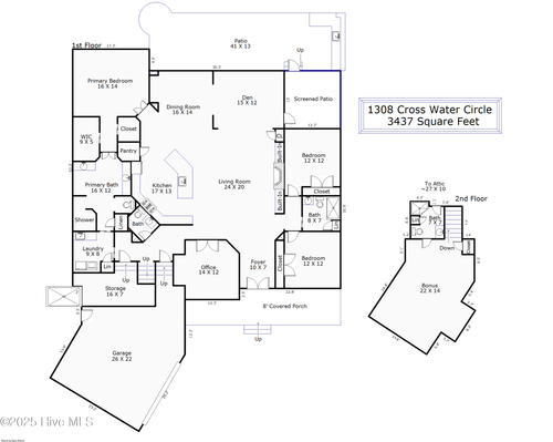 1308 Cross Water Cir, Leland, NC, 28451-0320 | Card Image