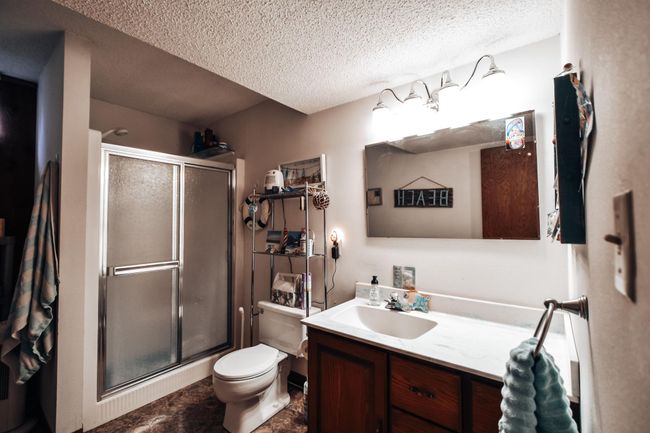 Lower level spacious 3/4 bath. Lots of counter space. Spacious, bright light and storage area. | Image 18