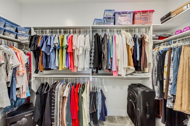 Walk in closet with carpet flooring | Image 20