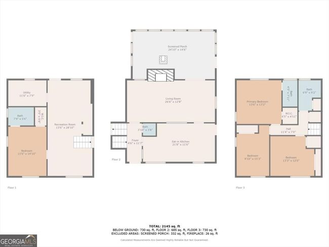 23 Post Oak Dr, House other with 4 bedrooms, 4 bathrooms and null parking in hull GA | Image 11