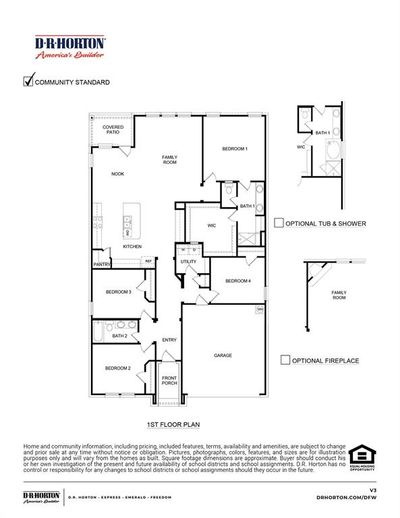 420 Revival Road, House other with 4 bedrooms, 2 bathrooms and null parking in Fate TX | Image 2