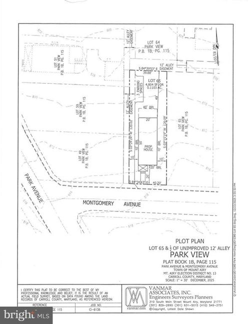 Lot 65 Montgomery Avenue, MOUNT AIRY, MD, 21771 | Card Image