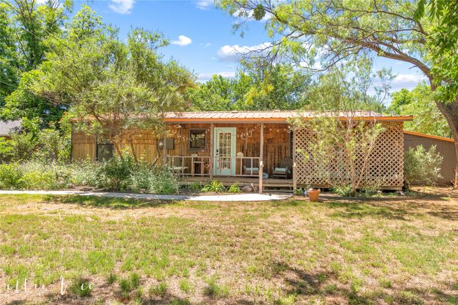 Front of guest house wiyj porch across the front for relaxing or income property! | Image 32