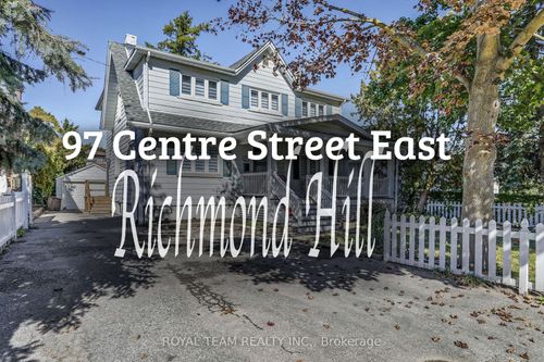 97 Centre St E, Richmond Hill, ON, L4C1A3 | Card Image
