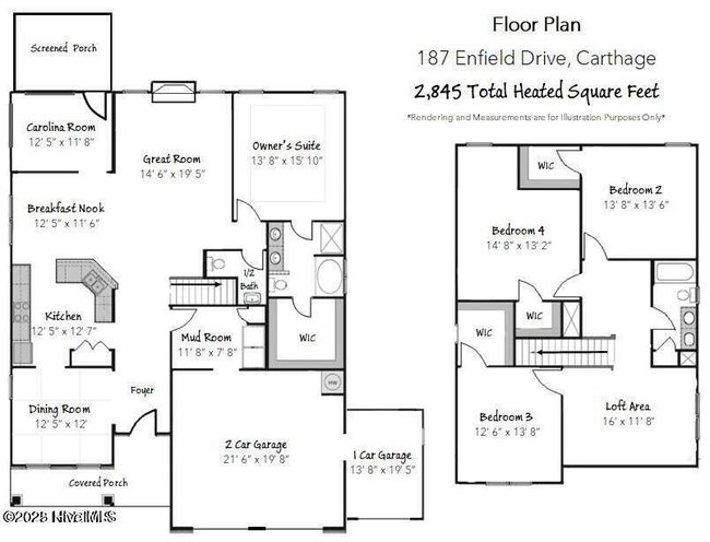 187 Enfield Dr, House other with 4 bedrooms, 3 bathrooms and 3 parking in Carthage NC | Image 25