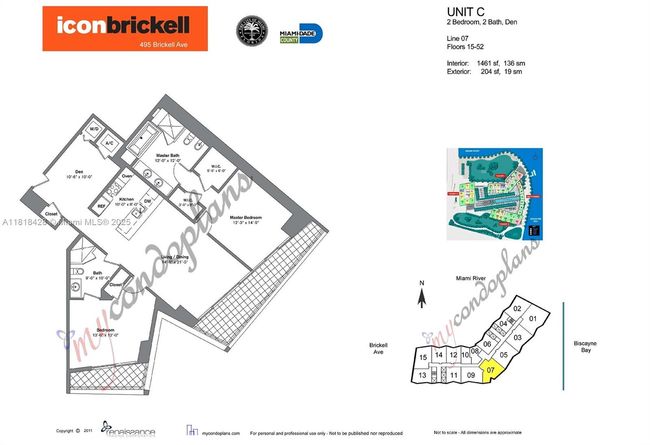 APT-2807 - 475 Brickell Ave, Condo with 2 bedrooms, 2 bathrooms and null parking in Miami FL | Image 18