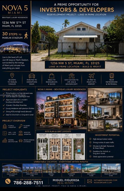 1236 Nw 5th St, Miami, FL, 33125-4716 | Card Image