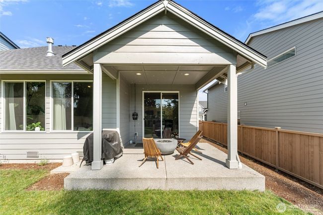 View of covered patio. | Image 28