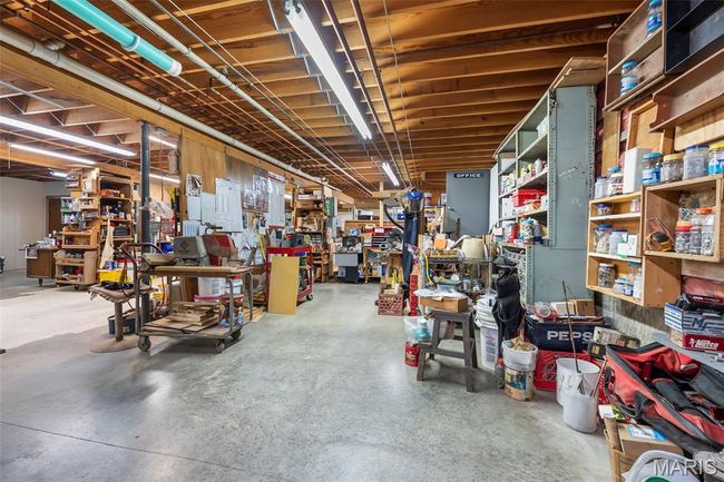 Below grade area featuring a workshop area | Image 43