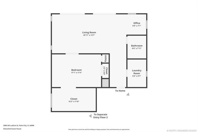 5906 Ludlum St, House other with 5 bedrooms, 5 bathrooms and 3 parking in Palm City FL | Image 53