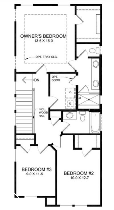 26 - 11529 Langton Walk, Townhouse with 3 bedrooms, 2 bathrooms and null parking in Zionsville IN | Image 3