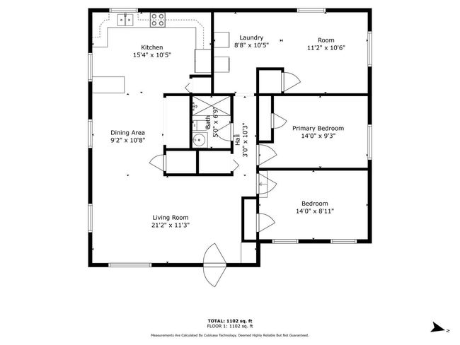 29W304 James Ave, House other with 2 bedrooms, 1 bathrooms and 4 parking in West Chicago IL | Image 7