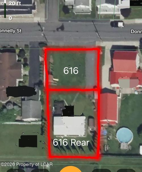 616 Rear Donnelly Street, Duryea, PA, 18640 | Card Image
