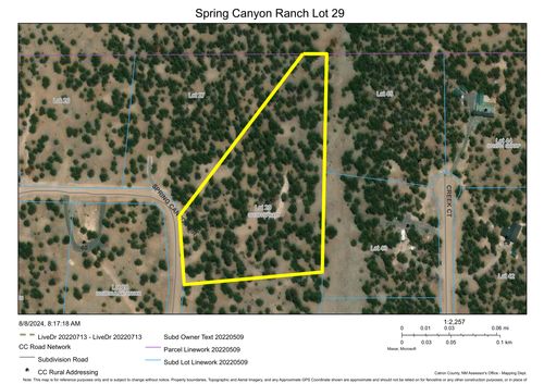 Lot 29 Spring Canyon Circle, Quemado, NM, 87829 | Card Image