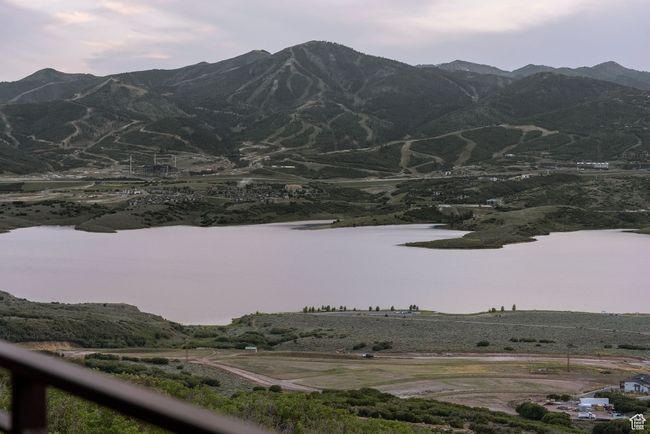 View of mountain background with a nearby body of water | Image 91