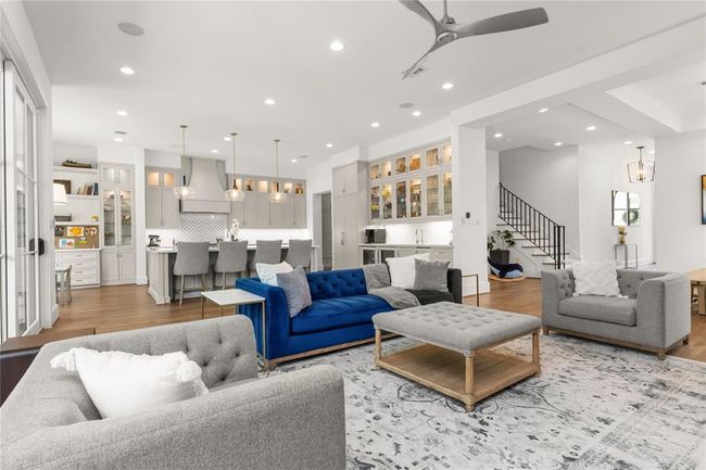 Open concept living room / kitchen / dining is the heart of the home | Image 15